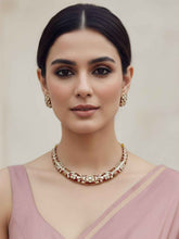 Traditional Rajasthani Meenakari Hasli Necklace Set For Women - Ethnic Jewellery Set