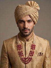 Designer Layered Beaded Dulha Sherwani Mala For Grooms | Grooms Jewellery For Sherwani