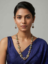 Traditional Handcrafted Jaipuri Jadau Multicolor Beaded Necklace Set For Women