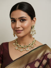 Arshi Beautiful Ad And Polki Kundan Necklace Set | Wedding Jewellery Set