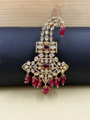 Traditional Kundan Polki Kalangi | Safa and pagdi Kalgi handcrafted with gem stones for royal look
