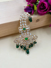 Traditional Kundan Polki Kalangi | Safa and pagdi Kalgi handcrafted with gem stones for royal look