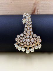 Royal Look Gold Plated Kundna Polki Kalangi For Men By Gehna Shop