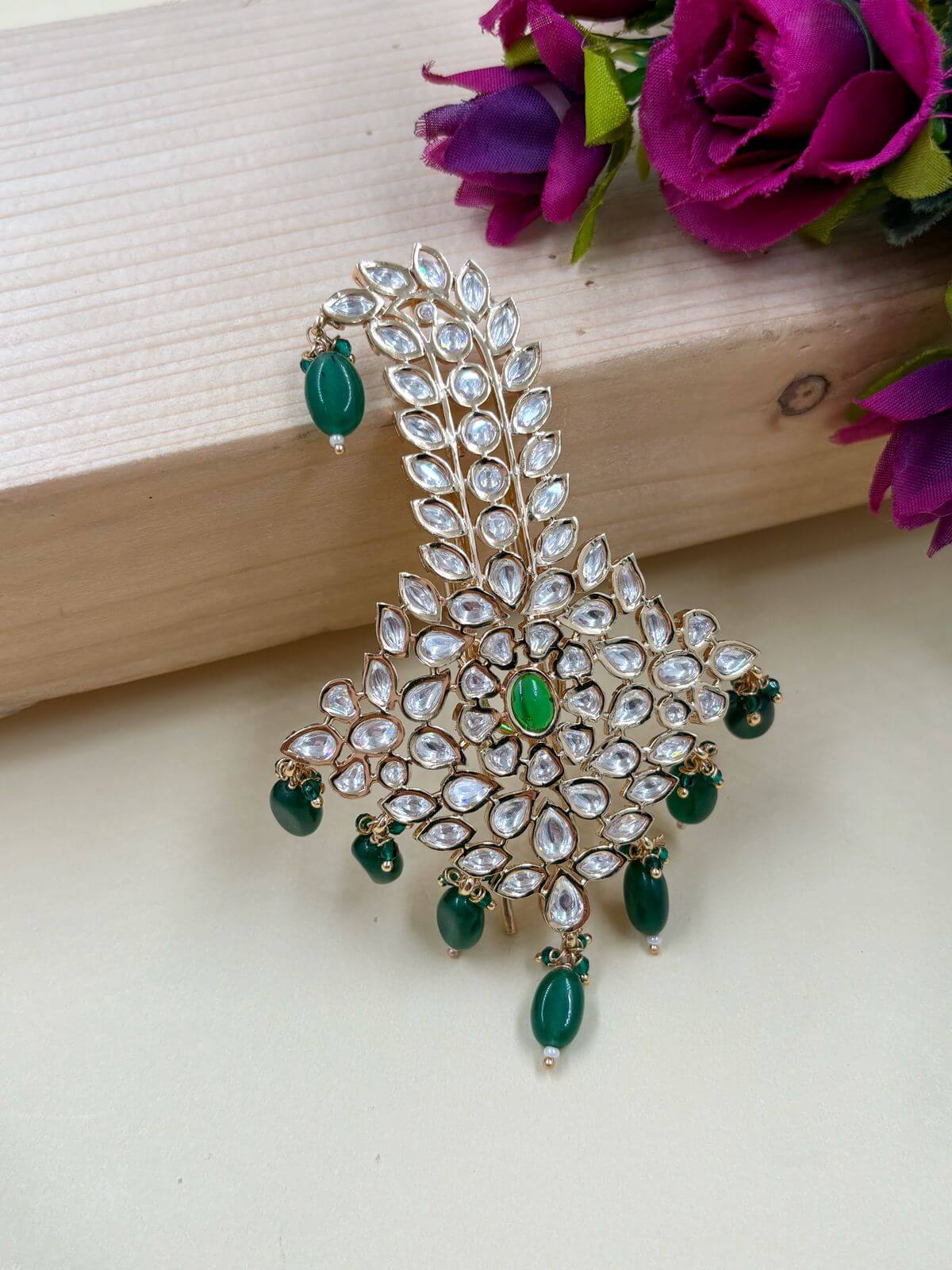 Designer Royal Polki Kalangi | Kundan Kalangi For Men