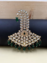 Designer Royal Look Polki Kundan Kalangi | Kalgi For Men