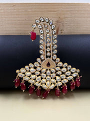 Designer Royal Look Polki Kundan Kalangi | Kalgi For Men