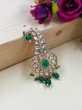 heart-shaped Polki Kalangi | Safa Kalgi for men