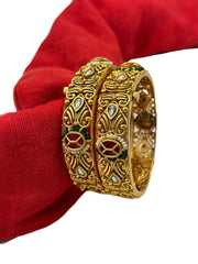 Artificial Openble Gold Kada Bangles | Antique Bangles Online