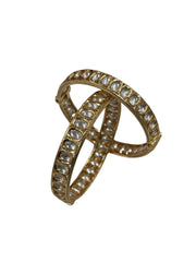 Damini Designer Thin Polki Kada Bangles For Women