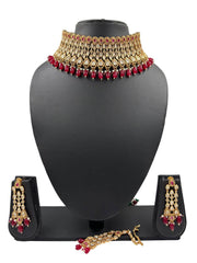 Designer Polki Kundan Bridal Choker Set | Wedding Jewellery