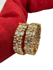 Polki Kundan Bangles