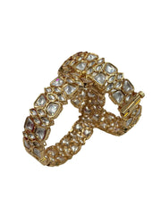 polki kundan bangles