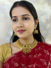 Antique gold plated goddess lakshmi Necklace Set