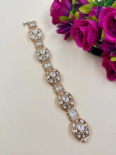 Vernika Designer Polki Kundan Gajra Bracelet For Women