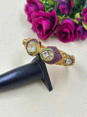 Traditional Party Wear Artificial Antique Kundan Bracelet