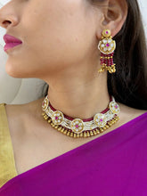 Exquisite Antique Kundan And Pearl Choker Set | Traditional Choker Set For Women