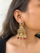 Contemporary Polki Kundan Earrings For Women - Festive And Party Wear