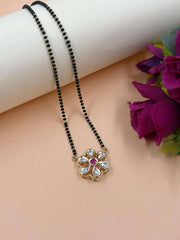 Delicate Kundan Mangalsutra | Lightweight & Elegant Daily Wear Mangalsutra Designs