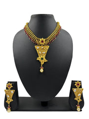 Vishakha Exquisite Artificial Antique Jewellery Set for Women Online AT discounted rates
