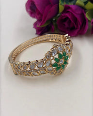 Timeless Elegance: Party Wear Kundan Polki Bracelet For Women online