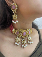Exclusive Polki Kundan And Beads Choker Necklace Set For Weddings And Parties