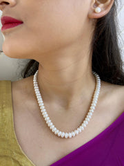 Single String Original Fresh Water Pearl Necklace For Women