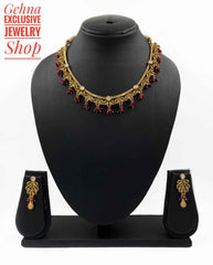 Antique Golden Necklace Set