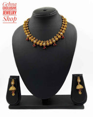 Antique Golden Necklace Set
