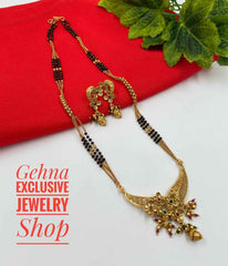 Designer Antique Mangalsutra (18 Inches ) By Gehna Shop