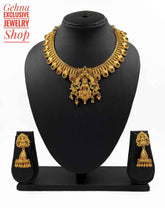 Designer Goddess Lakshmi Necklace Set For Women By Gehna Shop