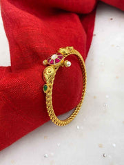 Designer Gold Plated Antique Bracelet For Women