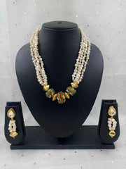 Designer Handcrafted Real Pearl Beads Necklace For Women By Gehna Shop