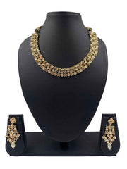Designer High Quality Meenakari And Kundan Wedding Necklace Set For Women