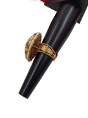 Designer Polki And Turquoise Stone Finger Ring For Women By Gehna Shop