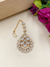 Designer Polki Maang Tikka For Women By Gehna Shop Maang Tikka