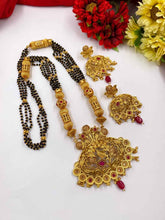 Gold Plated Designer Long Golden Mangalsutra For Women By Gehna Shop