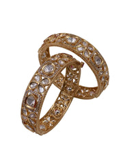 Maitri Uncut Kundan Polki Bangles | Woman's Bangles | Designer Bangles Kundan Bangles