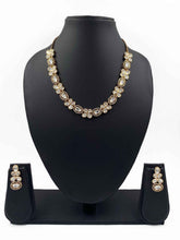Nazraana Designer Polki Simple And Delicate Necklace Set For Weddings
