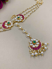 Royal Look Jadau Kundan Sheesh Patti For Women By Gehna Shop