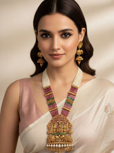 Indian Goddess Lakshmi Temple Jewellery Designs For Ladies By Gehna Shop