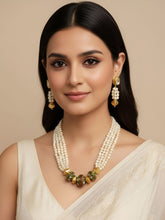 Designer Handcrafted Real Pearl Beads Necklace For Women By Gehna Shop