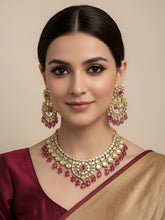 Suhasini Exclusive Wedding Polki Necklace Set | Wedding Jewellery