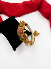 Traditional Gold Plated Antique Kada Bangle Bracelet