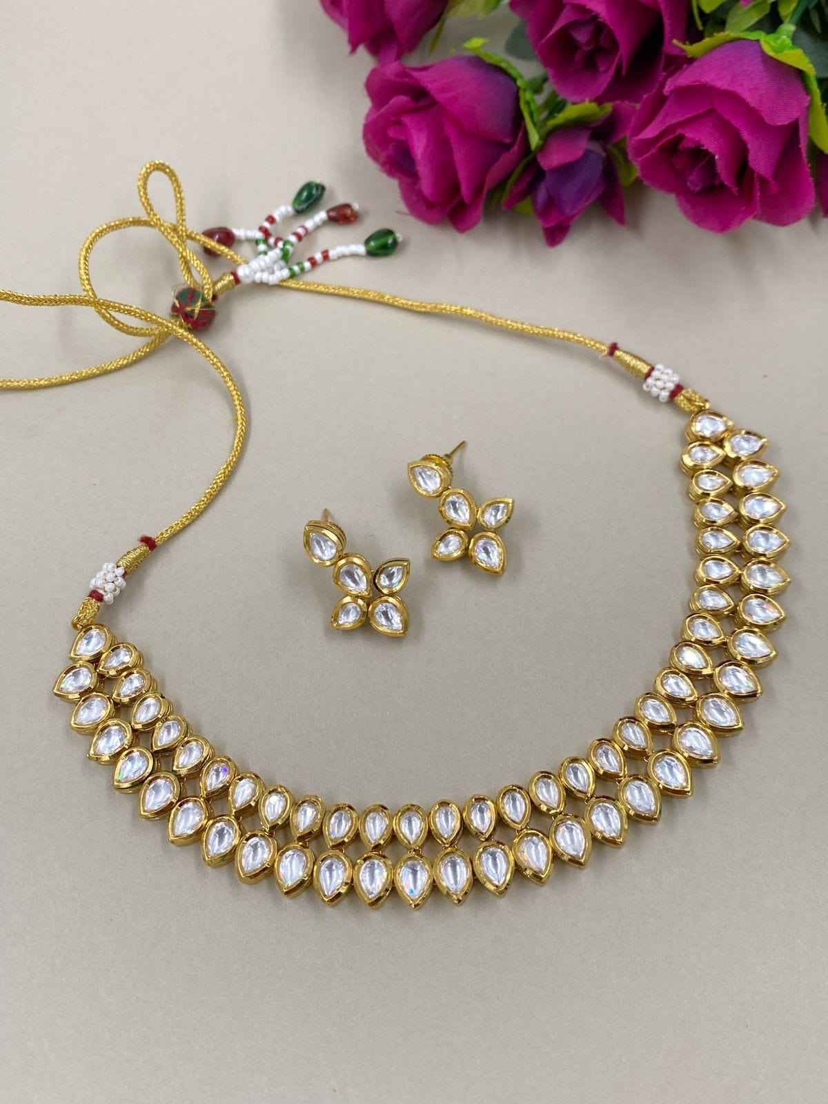 Shop Artificial Kundan Jewellery For Weddings Online – Gehna Shop