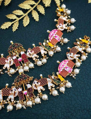 Traditional Handmade Meenakari Baraat Payal For Ladies
