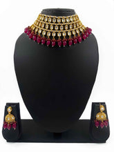 Traditional Kundan And Pearl Choker Necklace Set For Women By Gehna Shop