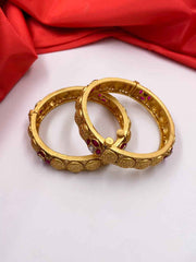 Traditional New Golden Bangles For Ladies By Shop Gehna