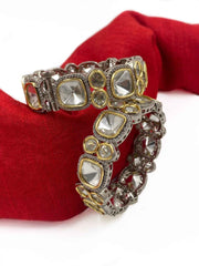 Victorian Uncut Polki Kundan Bangles For Weddings And Parties By Gehna Shop