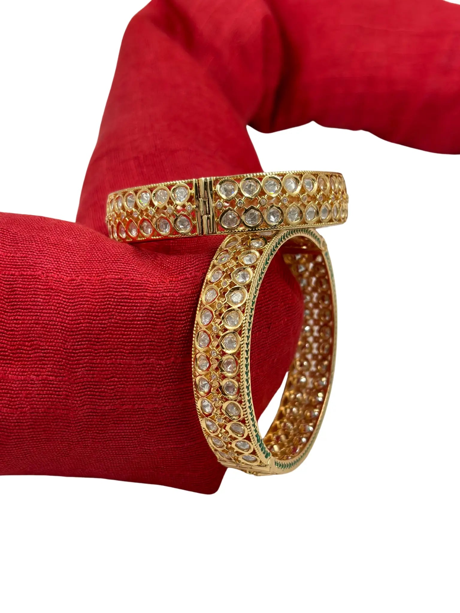 Mridula Elegant Kundan Polki  Bangles For Women online