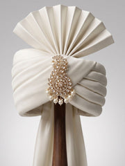 Traditional Rajputi Look Kundan Polki Kalangi For Safa | Kalgi For Turban